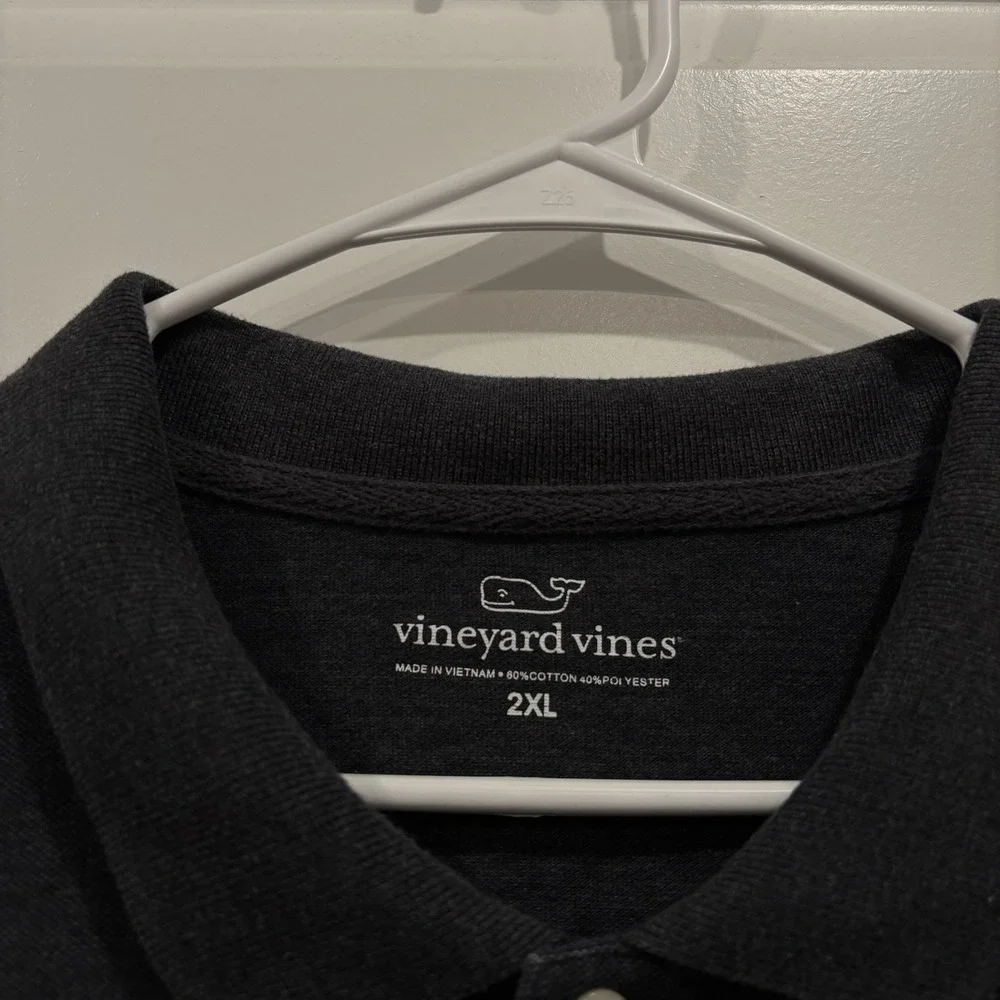 Vineyard Vines Indianapolis Colts Polo Mens XXL 2X Gray